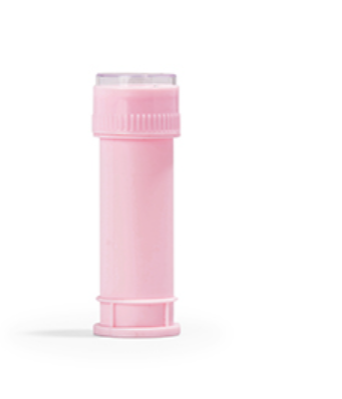 Licht roze bellenblaas