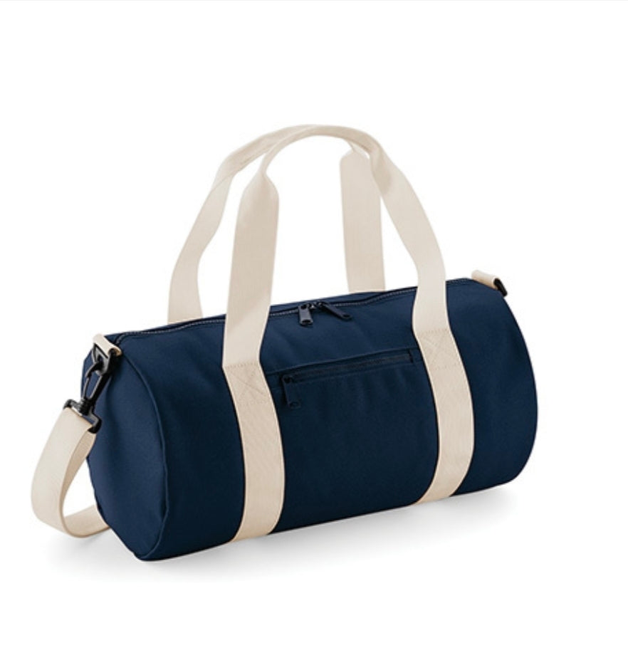 donderkblauwe sporttas