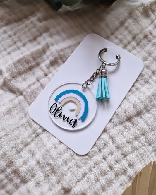 Gepersonaliseerde acryl sleutelhanger
