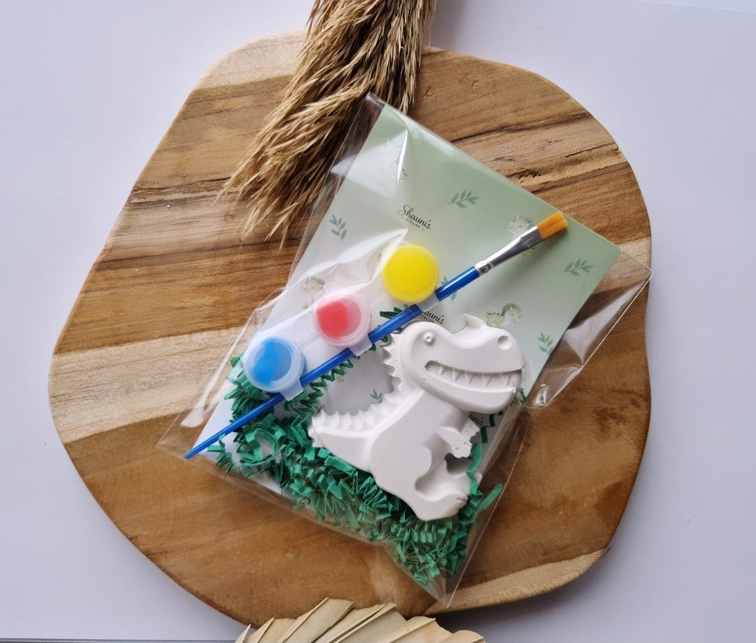 Gipsverfset - dinosaurus