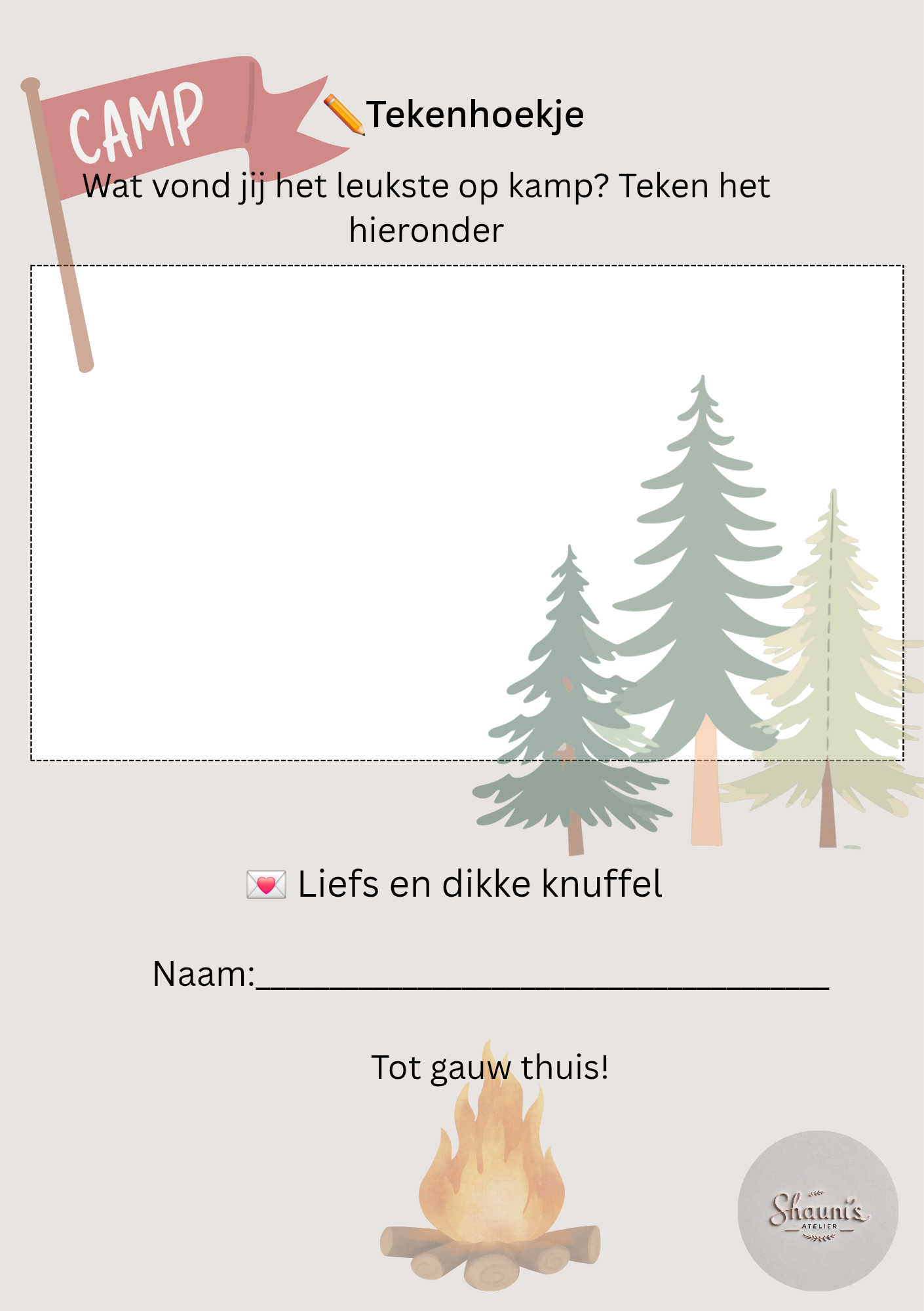 Kampkaartje - Fysiek of digitaal