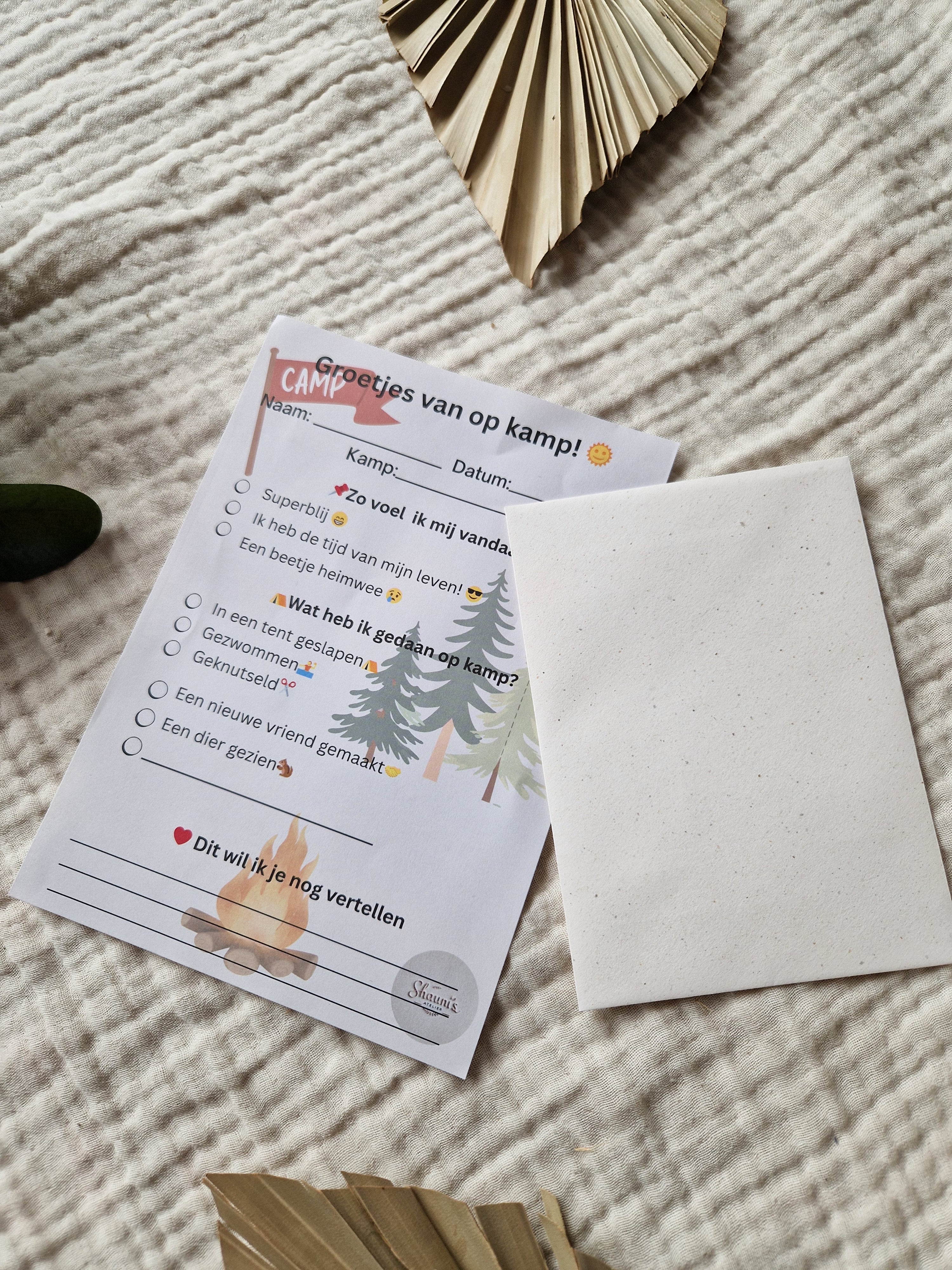 Kampkaartje - Fysiek of digitaal