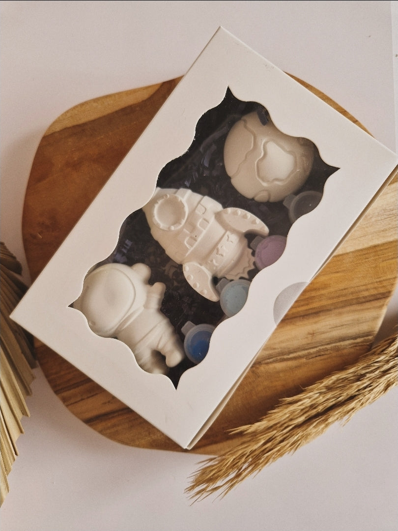 Gipsknutselpakket -Ruimte avontuur