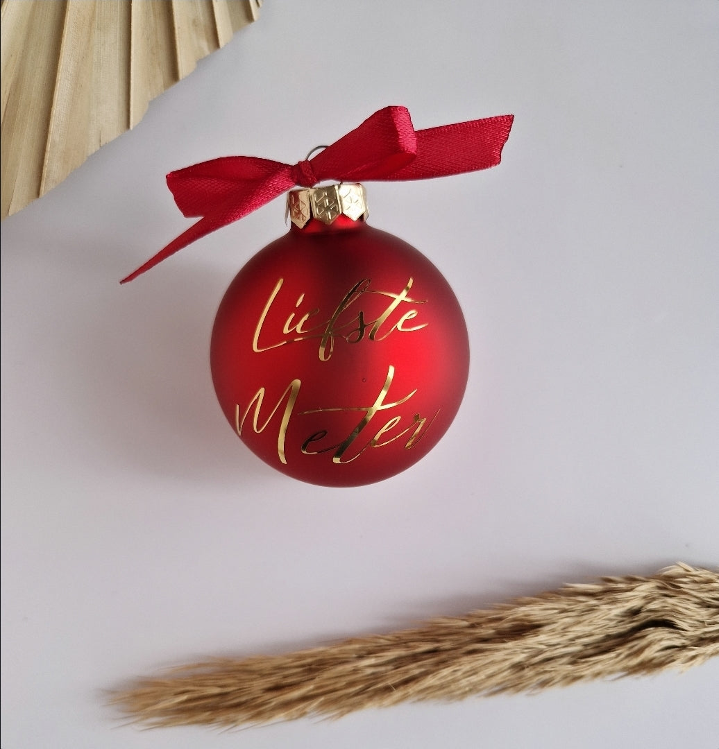 Gepersonaliseerde Kerstbal