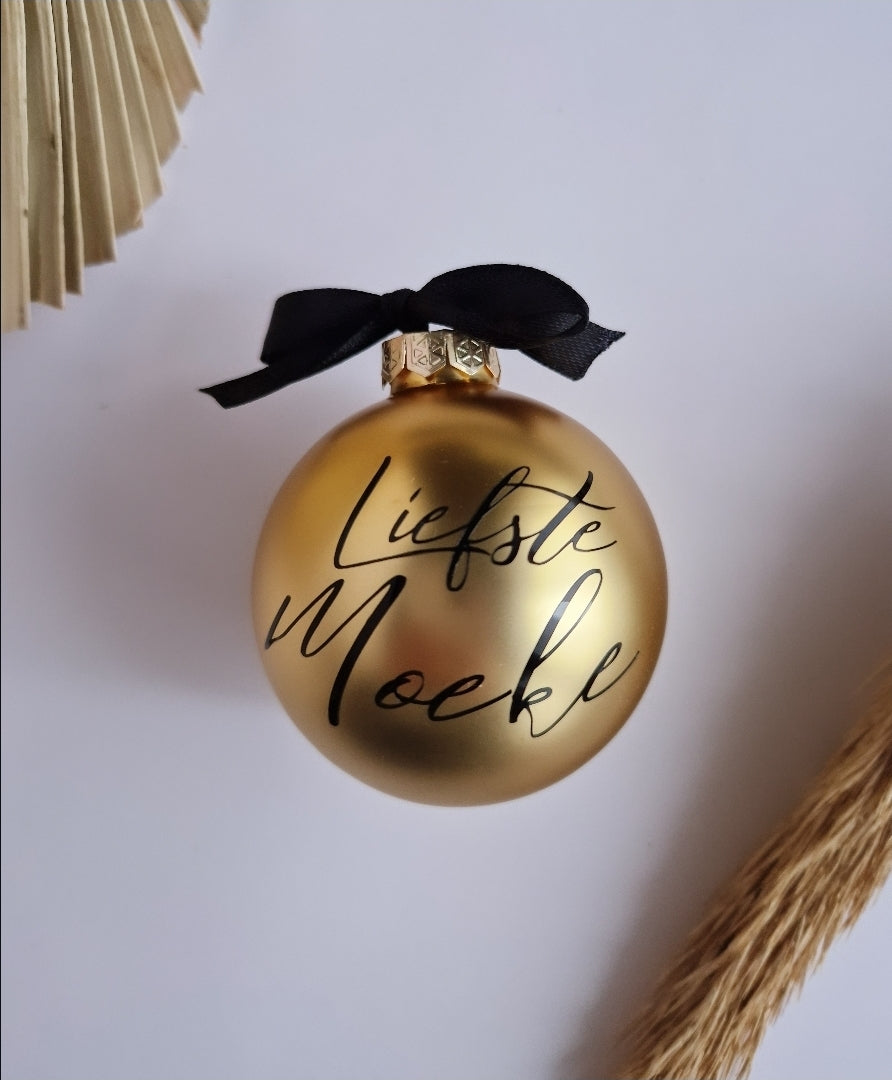 Gepersonaliseerde Kerstbal