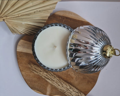 Silver christmas Bauble - 230ml