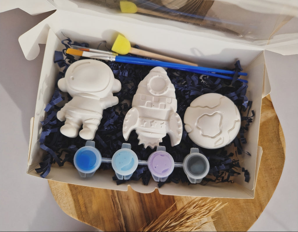 Gipsknutselpakket -Ruimte avontuur